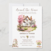 Lente rond het Vrijgezellenfeest van de huisparen Kaart (Voorkant)