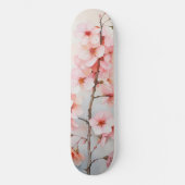 Lente Roze Sakura Tak Persoonlijk Skateboard (Voorkant)