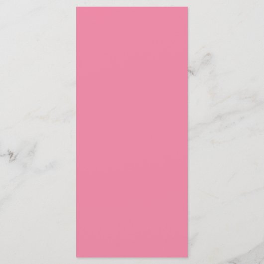 Lente Roze Vlinder Bloemen Huwelijk Menu (Achterkant)