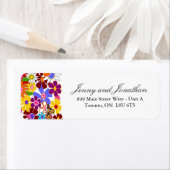 Lente RSVP-Adresetiketten Etiket (Insitu)