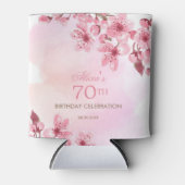 Lente Sakura Kersenbloesem Roze Cream Verjaardag Blikjeskoeler (Voorkant)