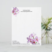 Lente Sakura/roze Cherry Blossom Briefhoofd (Staand voorkant)