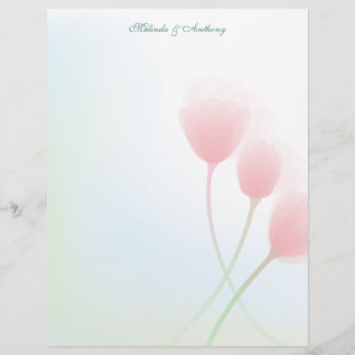 Lente schoonheid 8,5 x 11 papier