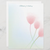 Lente schoonheid 8,5 x 11 papier (Voorkant / Achterkant)