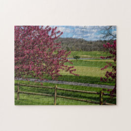 Lente Schoonheid Bij Rivercut Legpuzzel
