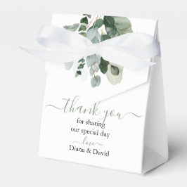 LENTE SCHOONHEID BOTANISCH GROEN Bruiloft Bedankdoosjes