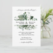 LENTE SCHOONHEID BOTANISCH GROEN KAART (Staand voorkant)