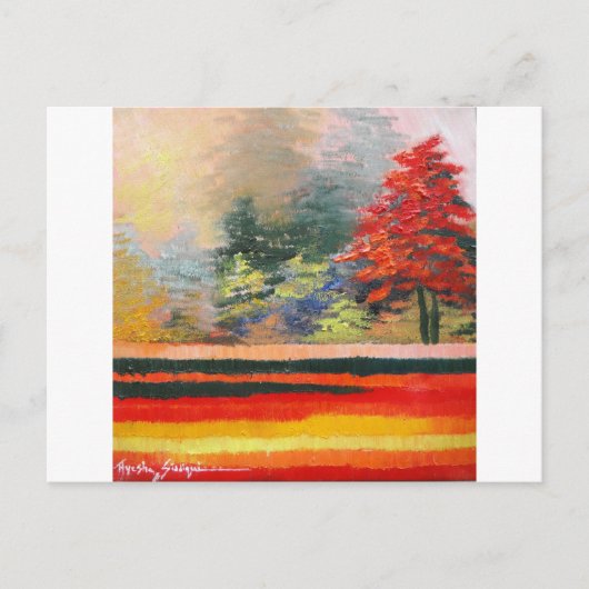 Lente Seizoen 3 Briefkaart (Voorkant)