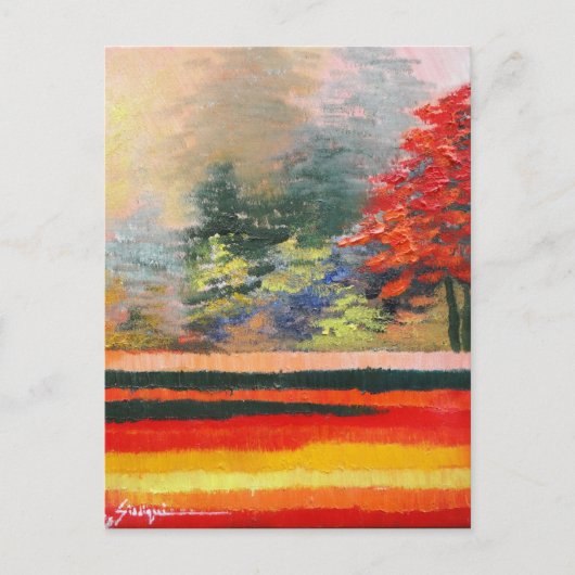 Lente Seizoen 3 Briefkaart (Voorkant)