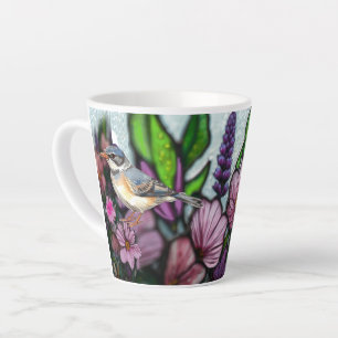 lente seizoen latte mok
