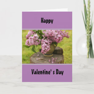 Lente Sering Valentijnsdag Wenskaart Kaart