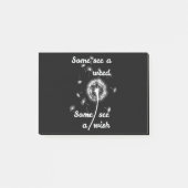 lente /some see a weed some see a wish post-it® notes (Voorkant)