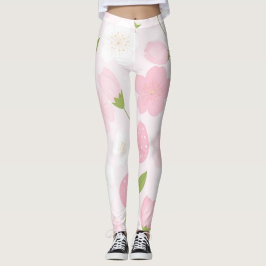 Lente Spikkels Overal Leggings (Voorkant)
