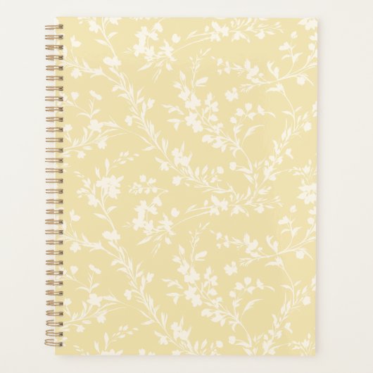 Lente Sprigs Neutraal - Roombotercreme Planner (Voorkant)