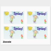 Lente! Sprong voor vreugde - stickers (Vel)