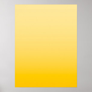 LENTE STEMMING – Pastelgeel diep naar licht Poster