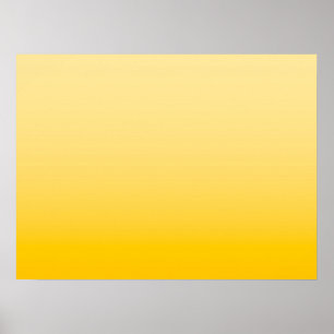 LENTE STEMMING – Pastelgeel diep naar licht Poster