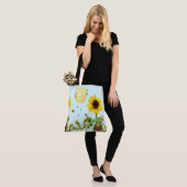 Lente, stijl nomo tote bag (Op model)