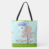 Lente, stijl nomo tote bag (Voorkant)