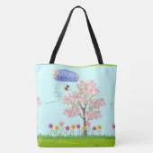 Lente, stijl nomo tote bag (Achterkant)