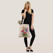 Lente, stijl tote bag (Op model)