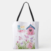 Lente, stijl tote bag (Achterkant)