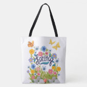 Lente, stijl tote bag (Voorkant)