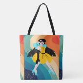 Lente, stijl tote bag (Voorkant)