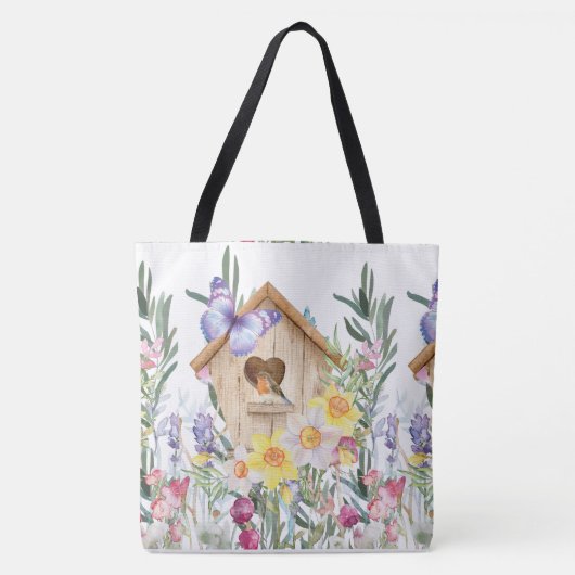 Lente, stijl tote bag (Voorkant)