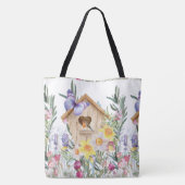 Lente, stijl tote bag (Achterkant)
