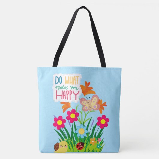 Lente, stijl tote bag (Voorkant)