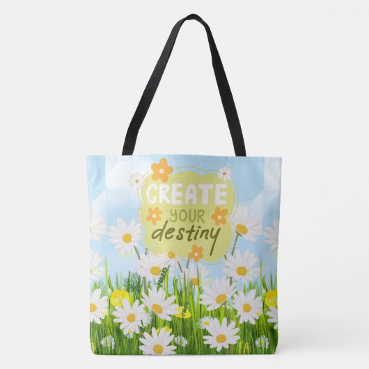 Lente, stijl tote bag (Voorkant)