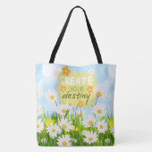 Lente, stijl tote bag (Achterkant)