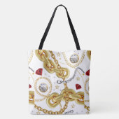 Lente, stijl tote bag (Achterkant)