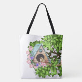Lente, stijl tote bag (Achterkant)