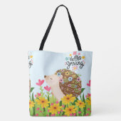 Lente, stijl tote bag (Achterkant)