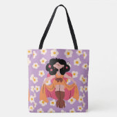 Lente, stijl tote bag (Voorkant)