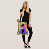 Lente, stijl tote bag (Op model)