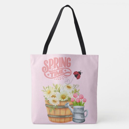 Lente, stijl tote bag (Voorkant)
