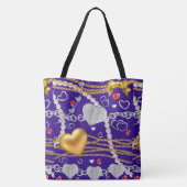 Lente, stijl tote bag (Achterkant)