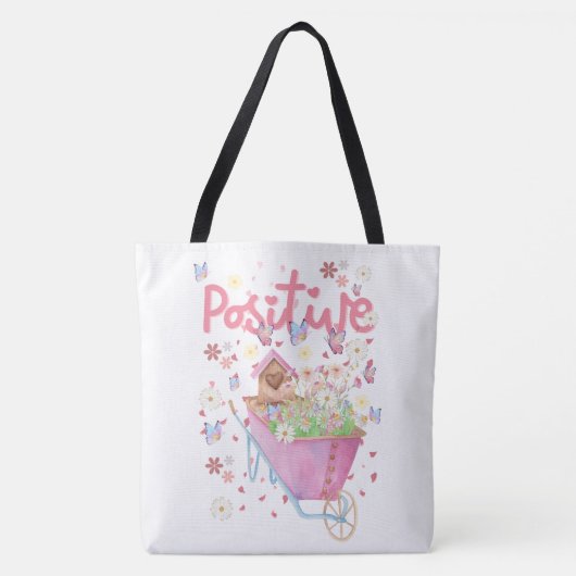 Lente, stijl tote bag (Voorkant)