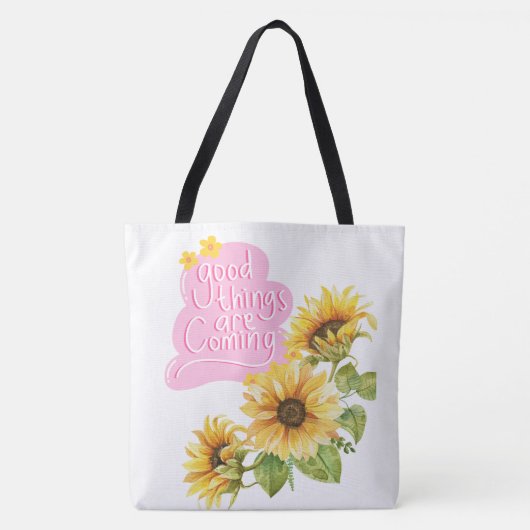Lente, stijl tote bag (Voorkant)