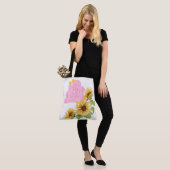 Lente, stijl tote bag (Op model)