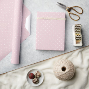 Lente Stippen Micro Zachte Blos Cadeaupapier