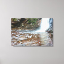 Lente stroom bij Hungarian Falls – Upper Peninsula