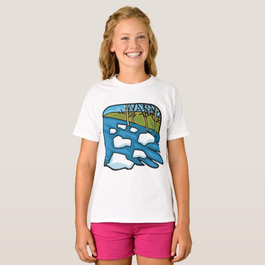 Lente T-shirt (Voorkant volledig)