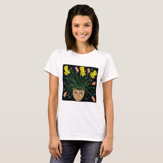 lente t-shirt (Voorkant volledig)