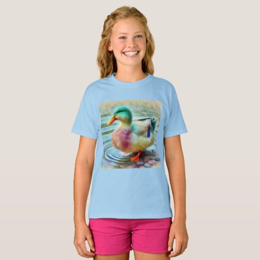Lente T-shirt voor kinderen (Voorkant volledig)