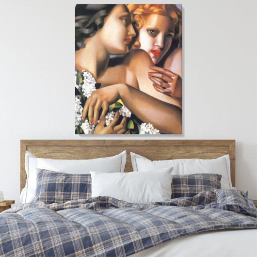lente | Tamara De Lempicka | Canvas Afdruk (Insitu (Slaapkamer))
