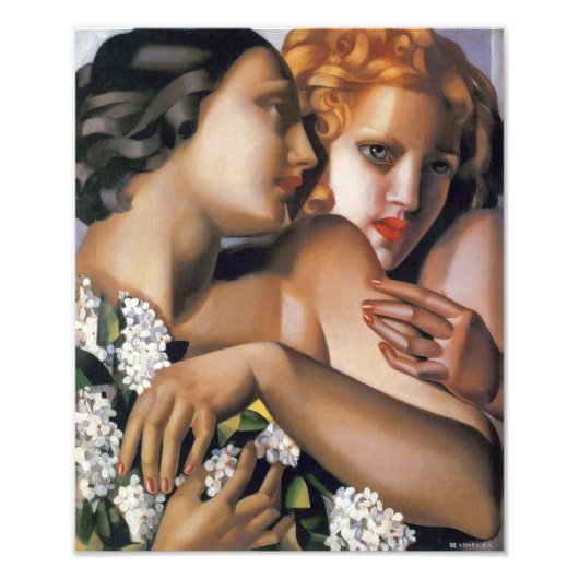 lente | Tamara De Lempicka | Foto Afdruk (Voorkant)